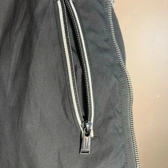 NWOT Kent and  Curwen David Beckham grey duck down hooded puffer - Picture 6 of 8